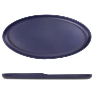 GenWare Copenhagen Oval Melamine Dish Denim Blue 55 x 27.5cm/21.7 x 10.8"