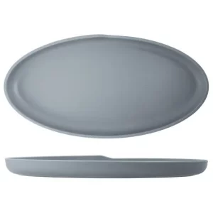 GenWare Copenhagen Oval Melamine Dish Sand Brown 40 x 20cm/15.7 x 7.9"