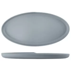 GenWare Copenhagen Oval Melamine Dish Sand Brown 47.5 x 24cm/18.7 x 9.4"