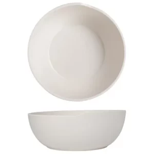 GenWare Copenhagen Round Melamine Bowl White 20 x 7.5cm/7.9 x 3"
