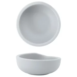 GenWare Copenhagen Round Melamine Bowl White 8.5 x 3.5cm/3.3 x 1.4"