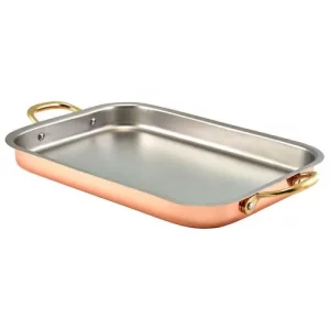 GenWare Copper Plated Deep Tray 33 x 23.5cm/13 x 9.3"