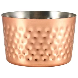 GenWare Copper Plated Hammered Mini Serving Cup 8 x 5cm/3.1 x 2"