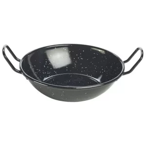 GenWare Enamel Dish Black 16cm/6.3"