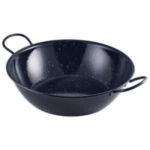 GenWare Enamel Dish Black 30cm/11.8"