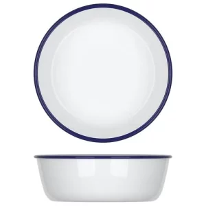 GenWare Enamel Melamine Athens Bowl 22.5 x 7.5cm/8.9 x 3"
