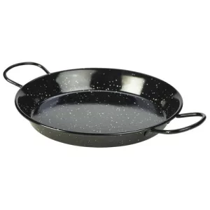 GenWare Enamel Paella Pan Black 26cm/10.2"
