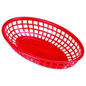 GenWare Fast Food Basket Red 23.5 x 15.4cm/9.3 x 6.1"