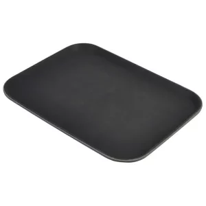 GenWare Gengrip Rectangular Non-Slip Tray Black 45.72 x 66.04cm/18" x 26"