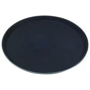 GenWare Gengrip Tray Round Black 35.5cm/14"
