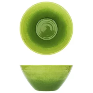 GenWare Glazed Melamine Casablanca Bowl Light Green 20.5 x 9.5cm/8.1 x 3.7"
