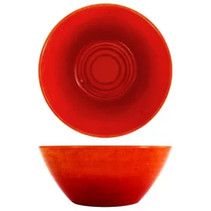 GenWare Glazed Melamine Casablanca Bowl Orange 24.5 x 10cm/9.6 x 3.9"