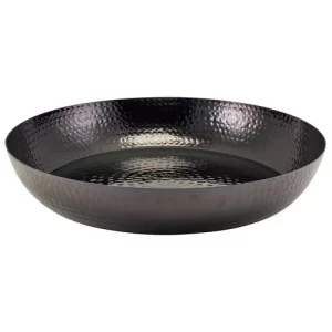 GenWare Hammered Aluminium Platter Black 44cm/17.3"