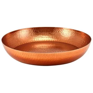 GenWare Hammered Aluminium Platter Copper 44cm/17.3"