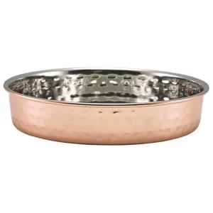 GenWare Hammered Copper Plated Presentation Plate 15cm/5.9"
