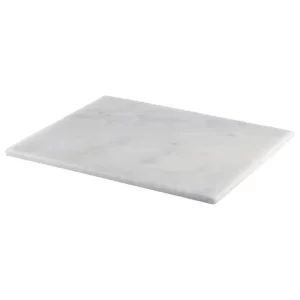GenWare Marble Platter White GN 1/2 32 x 26cm/12.6 x 10.2"