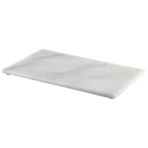 GenWare Marble Platter White GN 1/3 32 x 18cm/12.6 x 7.1"