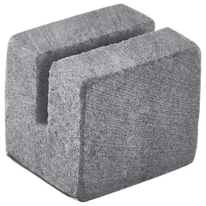 GenWare Marble Sign Holder Grey 3 x 2.5 x 2.5cm/1.2 x 1 x 1"