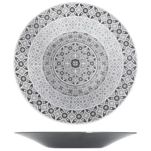GenWare Marrakesh Melamine Bowl Grey 48 x 6cm/18.9 x 2.4"