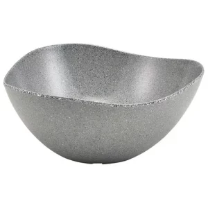 GenWare Melamine Granite Triangular Buffet Bowl Grey 28cm/11"