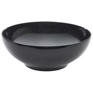 GenWare Melamine Round Buffet Bowl Black 35.5cm/14"
