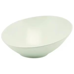 GenWare Melamine Slanted Buffet Bowl White 21cm/8.3"