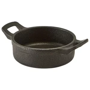 GenWare Mini Cast Iron Round Eared Dish 11 x 3.5cm/4.3 x 1.4"