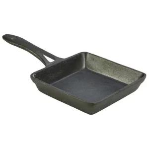 GenWare Mini Cast Iron Square Frypan 13 x 3cm/5.1 x 1.2"