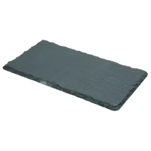 GenWare Natural Edge Slate Platter 20 x 11cm/7.9 x 4.3"
