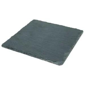 GenWare Natural Edge Slate Platter 20 x 20cm/7.9 x 7.9"