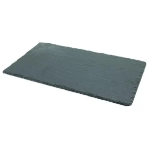 GenWare Natural Edge Slate Platter 25 x 13cm/9.8 x 5.1"