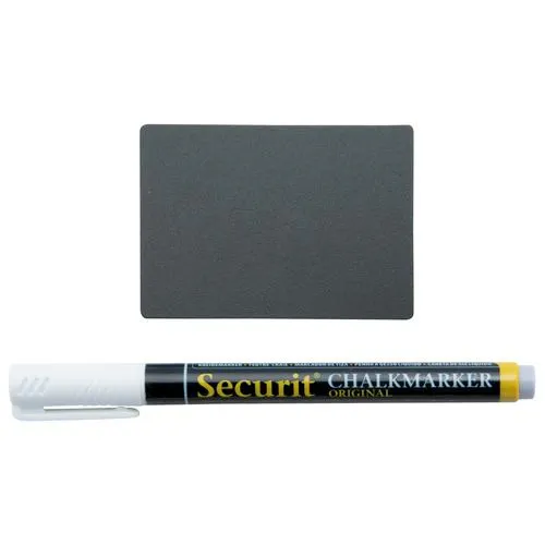 GenWare Price Tags A8 (20) + 1 White Chalkmarker