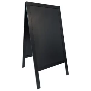 GenWare Sandwich A-Board Black 70 x 120cm/27.6 x 47.2"