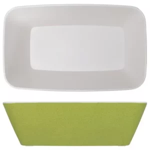 GenWare Seville Melamine Deep Dish Lime Green GN 1/4 26.5 x 16.2 x 8cm/10.4 x 6.4 x 3.1"