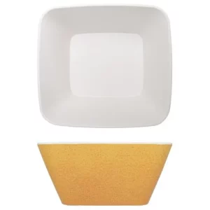 GenWare Seville Melamine Deep Dish Orange GN 1/6 17.6 x 16.2 x 8cm/6.9 x 6.4 x 3.1"