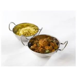 GenWare Stainless Steel Balti Dish 13cm/5" With Handles