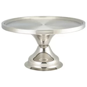 GenWare Stainless Steel Cake Stand 33 x 16.5cm/13 x 6.5"
