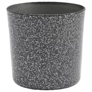 GenWare Stainless Steel Serving Cup Hammered Silver 8.5 x 8.5cm/3.3 x 3.3"