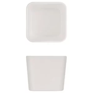 GenWare Tokyo Melamine Small Bento Box Insert White 8.3 x 7cm/3.3 x 2.8"