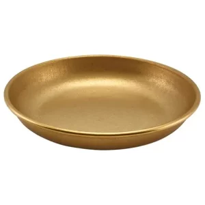 GenWare Vintage Steel Coupe Plate Gold 20cm/7.9"