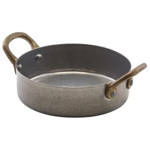 GenWare Vintage Steel Mini Casserole Dish 12.25 x 3.5cm/4.8 x 1.4"