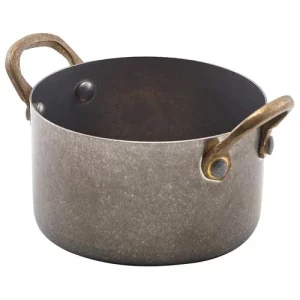 GenWare Vintage Steel Mini Casserole Dish 9 x 5.25cm/3.5 x 2.1"