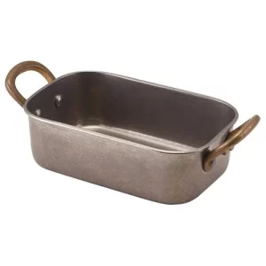 GenWare Vintage Steel Mini Roaster 14.5 x 9.5 x 4.5cm/5.7 x 3.7 x 1.8"