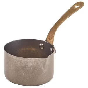 GenWare Vintage Steel Mini Sauce Pan With Lip 7.8 x 4.5cm/3.1 x 1.8"