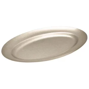 GenWare Vintage Steel Oval Platter 30cm/11.8"