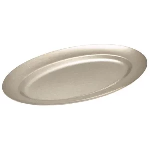 GenWare Vintage Steel Oval Platter 35cm/13.8"