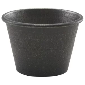 GenWare Vintage Steel Ramekin Black 71ml/2.5oz