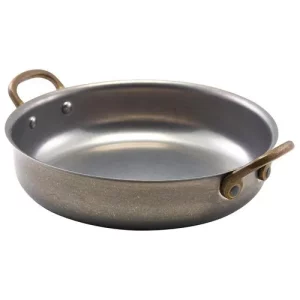 GenWare Vintage Steel Round Dish 18.5 x 4.5cm/7.3 x 1.8"