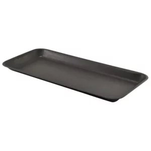 GenWare Vintage Steel Tray Black 36 x 16.5cm/14.2 x 6.5"