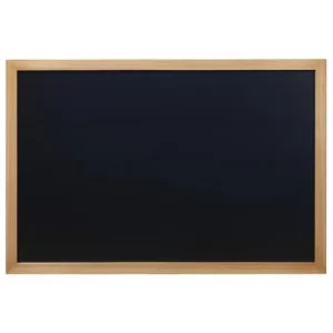 GenWare Wall Chalk Board Teak 60 x 80cm/23.6 x 31.5"